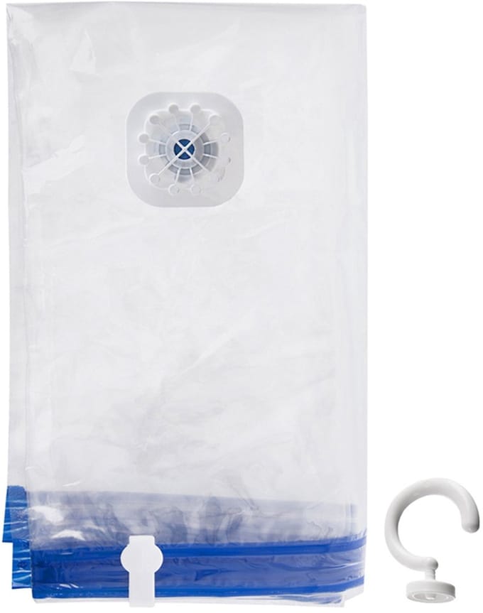 Orion - Vacuümzak met Hanger - 70x104 cm - Ruimtebesparend - Transparant