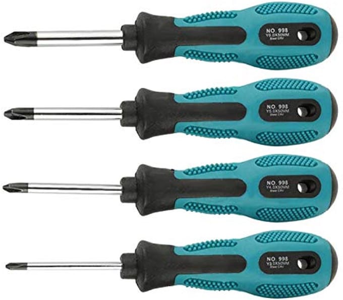 Y-type Schroevendraaierset - 4 Stuks met Ergonomische Handgreep