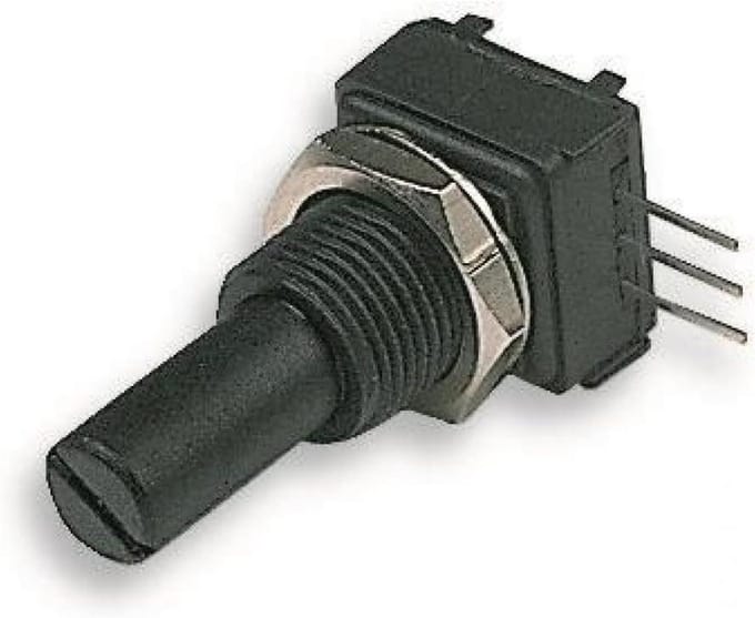 Potentiometer - Variabele weerstand - Elektronische projecten - 10k Ohm weerstandswaarde - 1 Turn - Niet gespecificeerd