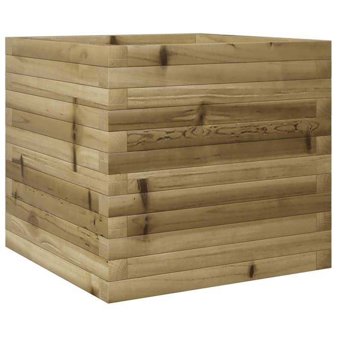 vidaXL - Plantenbak - 50x50x45,5 - cm - geïmpregneerd - grenenhout