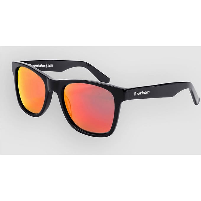 Horsefeathers Foster Gloss Black zwart