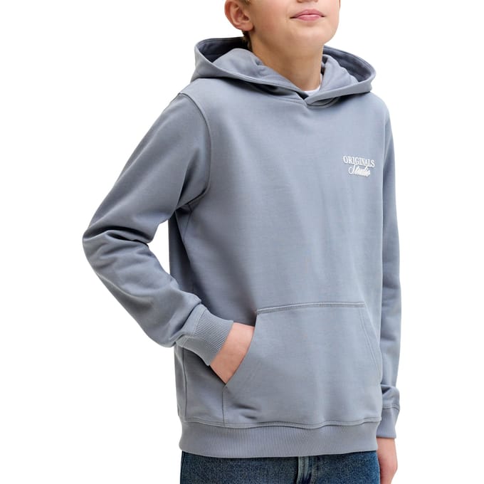 Jack & Jones Norrebro Typo Backprint Hoodie Junior - Maat 152