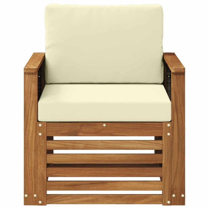 vidaXL - Buiten - Midden - Sofa - Naturel