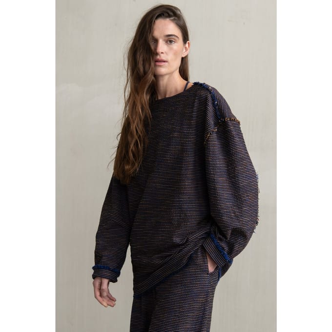 Humanoid Brooks Ink Size: S | Long-Sleeved Tops Outlet | Dames | Blauw
