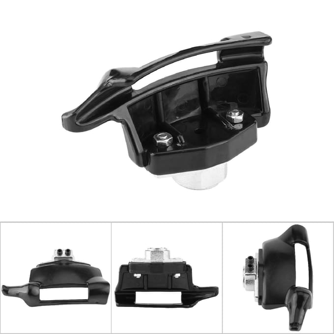 Zwarte bandenwisselmachine Plastic en IJzeren Montage Demontage Eendenkop Kit Dia 30mm wit