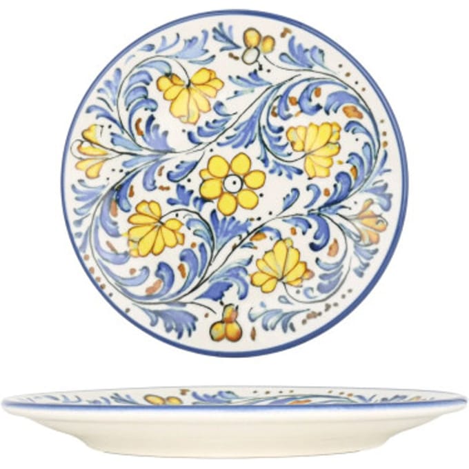 Bonna Dessertbord - Albufera - Porselein - 21 cm - set van 6