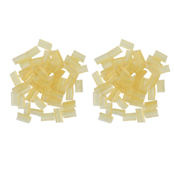 2 Zak Haarverlenging Granule Kraal Geel Professioneel U Tip Pruik Thermische Bonding Granule voor Salon beige