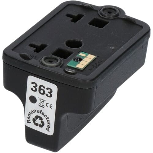 PrintAbout Inktcartridge 363 (C8721EE) Zwart geschikt voor HP
