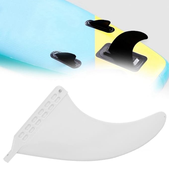 9inch Draagbaar Nylonvezel Surfplank Surfvin Surfen Accessoire Vervanging WitWit 9inch wit