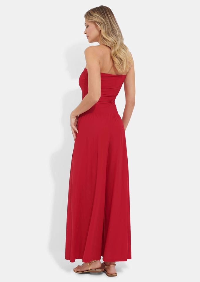 Multistyle jumpsuit - rood - Gr. M van Goldner Fashion