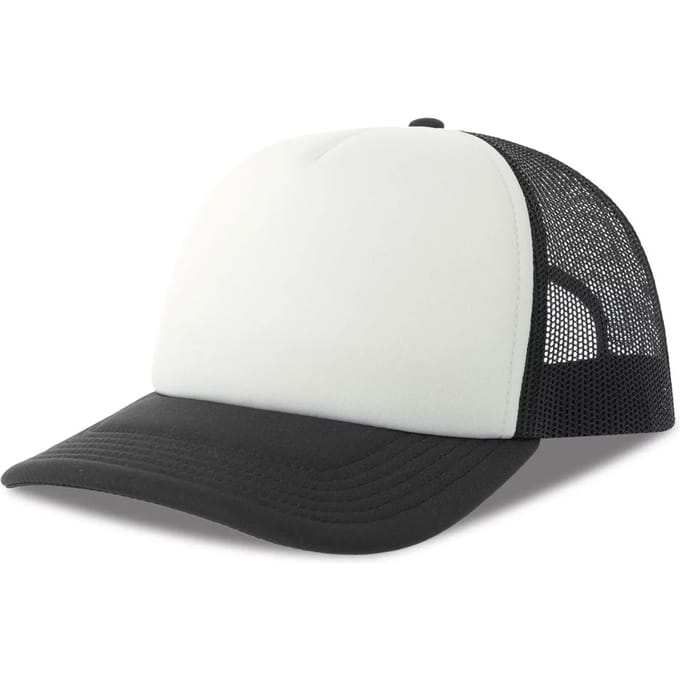 Atlantis Headwear Rapper-S Cap AT537 - White/Black - One size