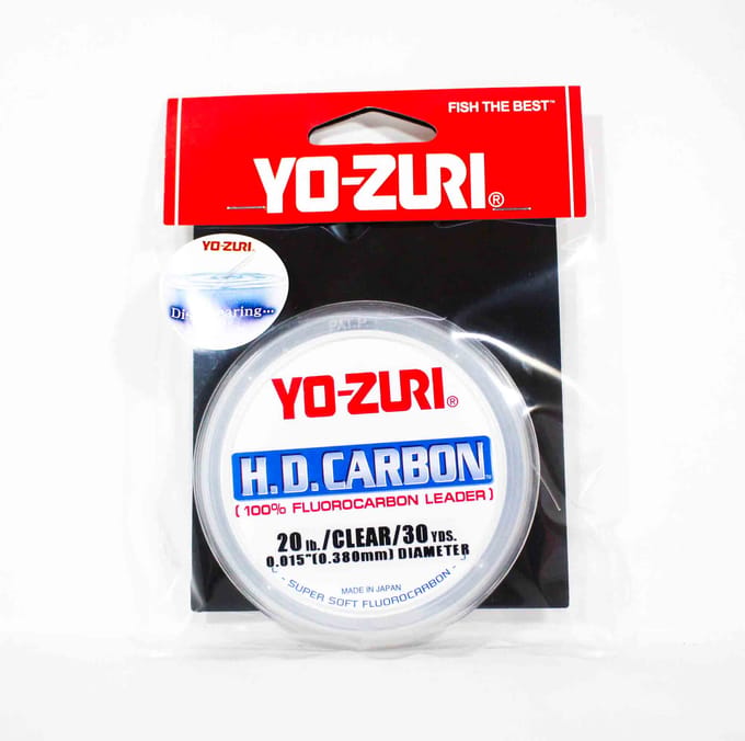 Yo Zuri Duel H.D Carbon Fluorocarbon 30 yds 20 lb R889-CL (0894) schoon