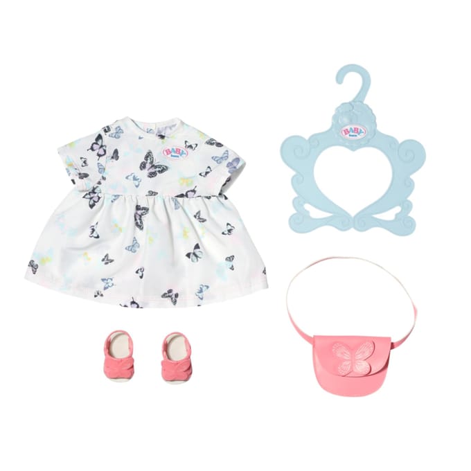 BABY born | Jurk | Vlinder Design | 43 Cm