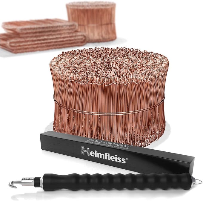 Drillapparaat met Oogdraad 1,0 x 120 mm - Hoogwaardige Set Draadbinders en Binddraad