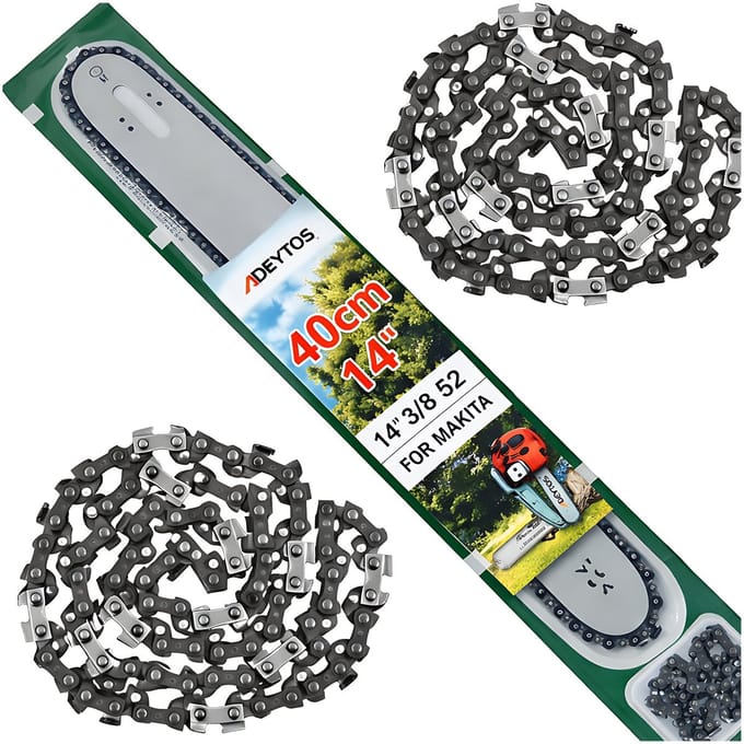 Universeel - Prowadnica Set - 40cm - 2x Kettingen - Voor Tuingereedschap