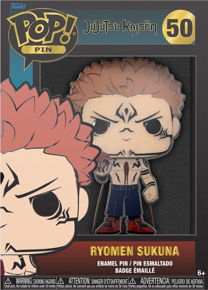 Funko Jujutsu Kaisen - POP! Enamel Sakuna 10 cm Pin - Multicolours