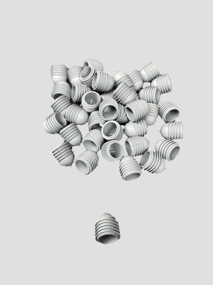 Flup elastische rubberen afdichtingsstop 22/26 mm – 500 stuks