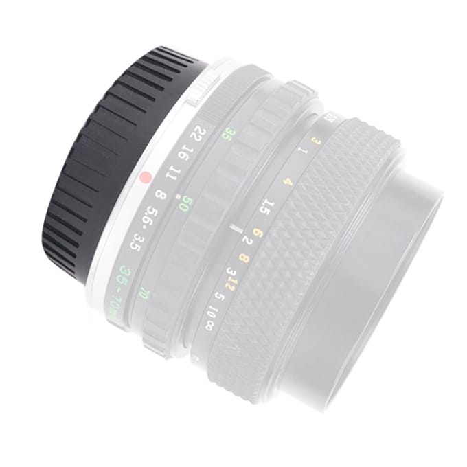 5 STUKS Draagbare Zwarte Plastic Om-vatting Achterste Lensdop voor Olympus OM Lenzen black