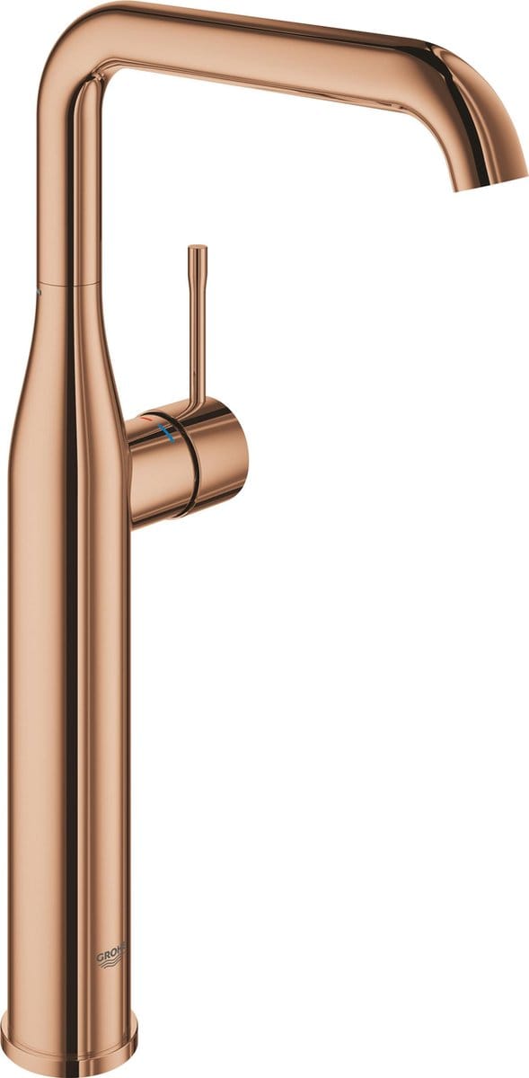 GROHE Essence New Wastafelkraan - Extra hoge draaibare uitloop - Warm Sunset