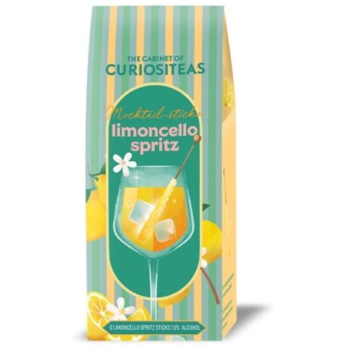 Cabinet of curiositeas - limoncello spritz mocktail