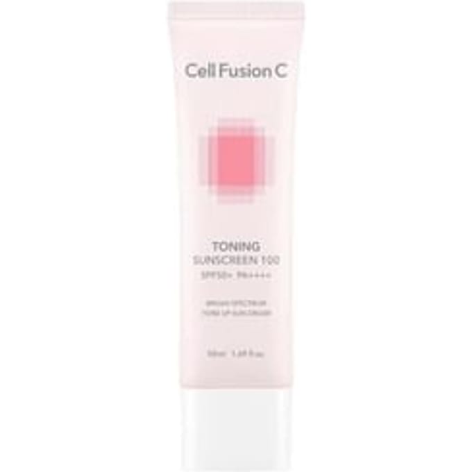 Crème solaire tonifiante Cell Fusion C 100 50 ml (SPF 50+ / PA++++) white