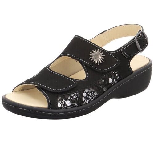 Sandalen met sleehak Longo -