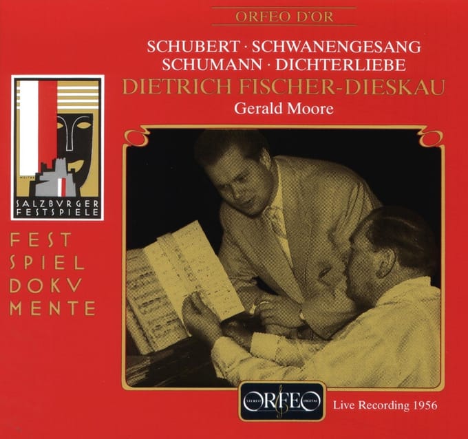 Dietrich Fischer-Dieskau, Gerald Moore - Schubert: Schwanengesang | Schumann: Schumanndichterliebe (CD) (Remastered)