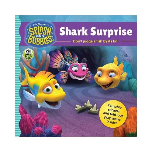 Splash And Bubbles: Shark Surprise With Sticker Play Scene - Jim Henson Company