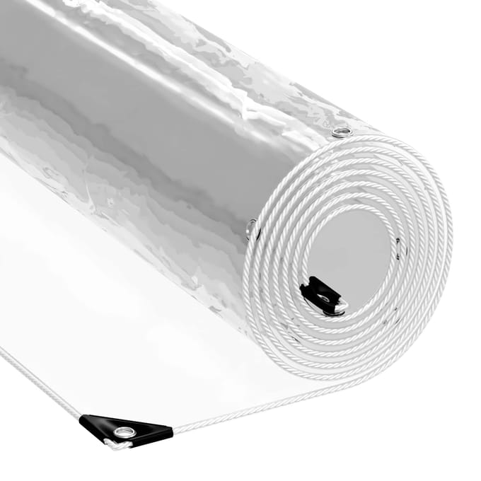 vidaXL - Plantenhoes - 4 - x - 4 - m - PVC - Transparant