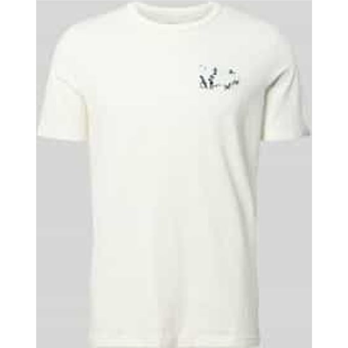 regular fit T-shirt van puur katoen