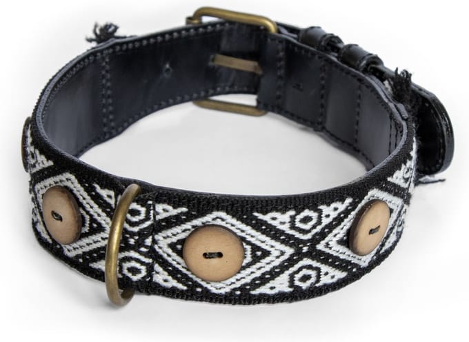 Dogs Love Munay | Hond | Halsband | Mashi Medium Zwart