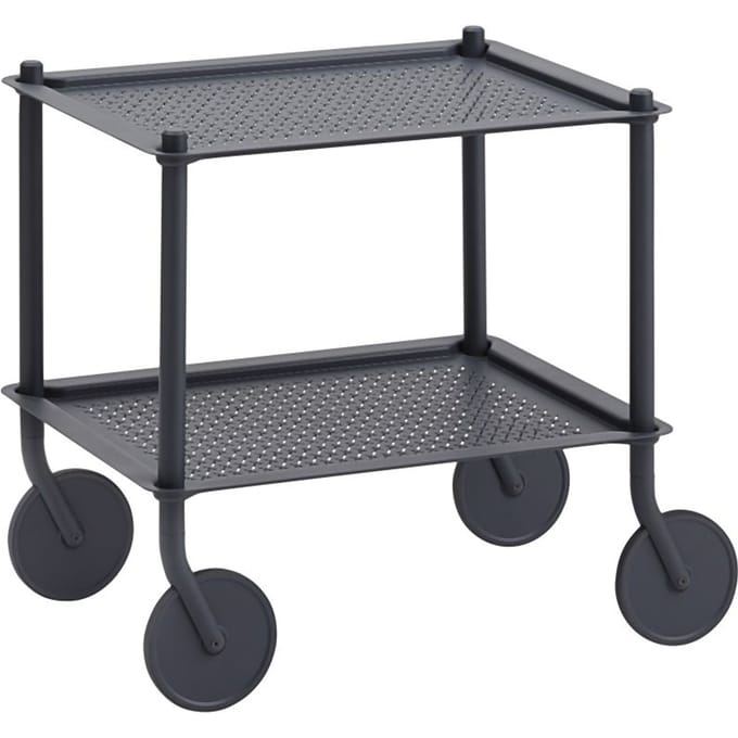 Muuto Flow Serveerwagen - donkerblauw - S