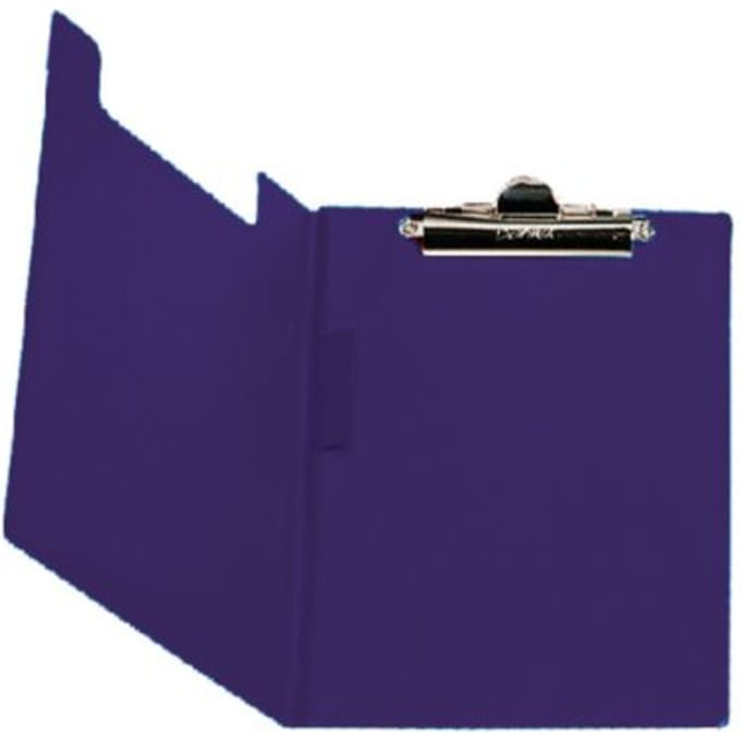 Klembordmap Bantex met klem en penlus donkerblauw