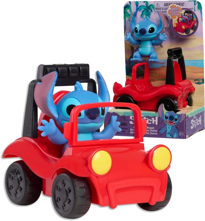 Disney Stitch Vehicle with Figure Speelfiguren & personages