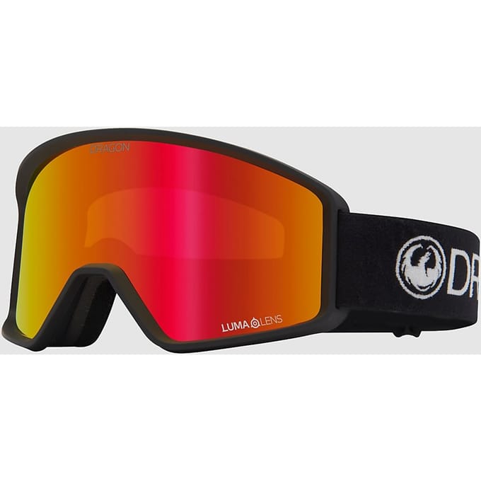 Dragon Alliance DXT OTG Jeugd Skibril - Black/LL Red Ionized