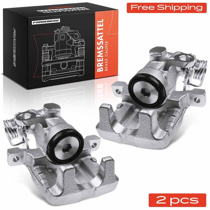 Frankberg 2x Remklauw Achter voor VW Golf II Jetta II