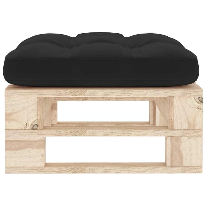 vidaXL - Tuinhocker - pallet - geïmpregneerd - grenenhout