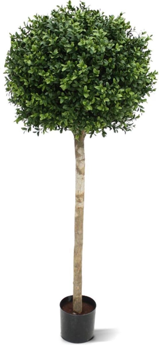 Kunst Buxus bol op stam 110cm - UV bestendig