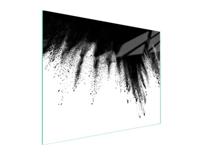 TMK ArtDeko - Snijplank - Glas - 52x40 cm - Uitbreidbare Werkruimte