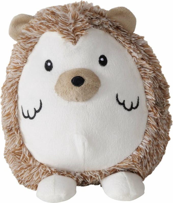Boltze - Deurstopper - Iggy - Egel - 17 x 16 cm - Polyester & Zand - Camel Bruin - Stevige Deurhouder - 1 kilo