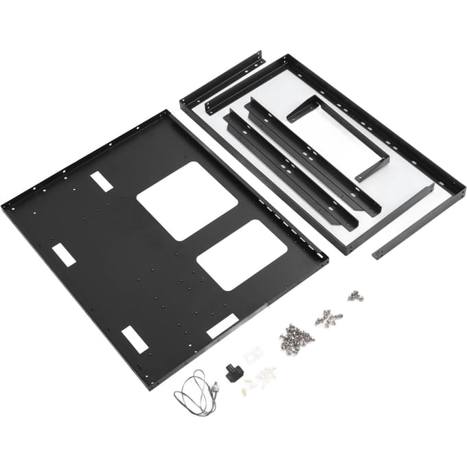ATX Open Chassis Behuizing Rack Stapelbaar Ondersteunt X79 X99 Dual Channels Gaming PC Behuizing Open Frame voor black