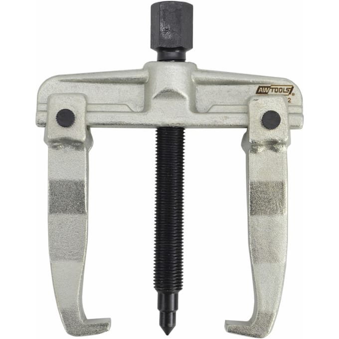 AWTOOLS Serie - Tweearmige Balktrekker - 75 mm - Stalen Gereedschap - Satijnen Afwerking