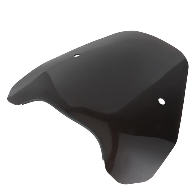 Pare-brise de moto universel Style rétro Déflecteur de vent Pare-brise Carénage de phare avant transparent