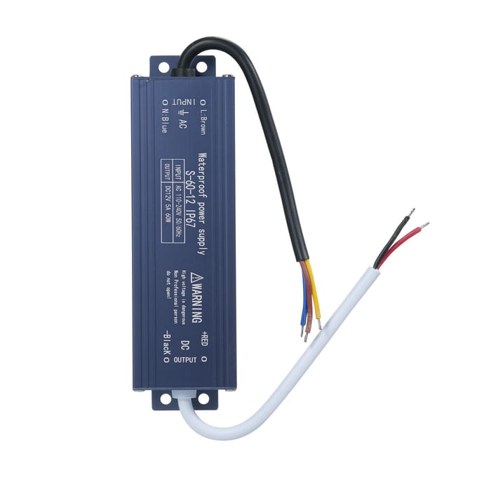 IP67 Waterdichte LED Driver Schakelende Voeding Transformator Adapter AC 180V-240V naar DC 12V 400W 60W