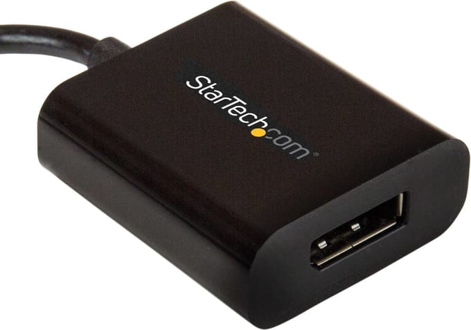 StarTech.com USB-C Aan DisplayPort AV / multimedia paneel - USB Type-C Aan DP AV / multimedia paneel - 4K - Extern Video AV / multimedia paneel - Zwart