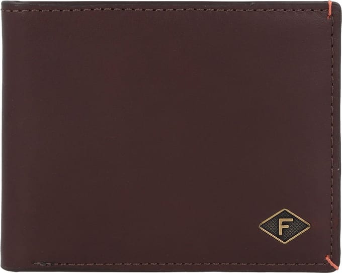 FOSSIL Portemonnee Bronson Bifold Espresso Donkerbruin
