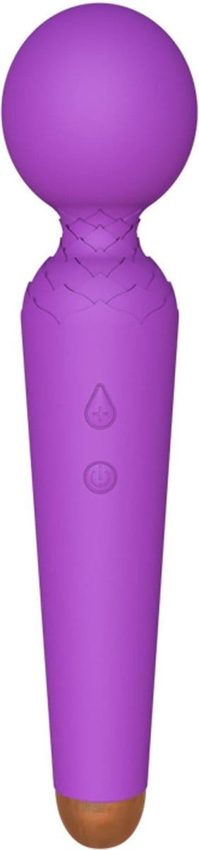 Stimulator Rechargeable Power Wand USB 10 Functions - Purple