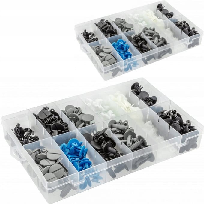 Hoegert HT8G552 Fiat Autoklemmen Set - 308 Delen