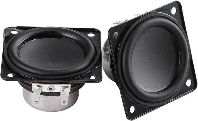 Full Range Luidspreker Unit - Hifi Speaker Stereo Speaker - Muziek Luisteren - Neodymium Magneet - 1.75 Inch 48mm