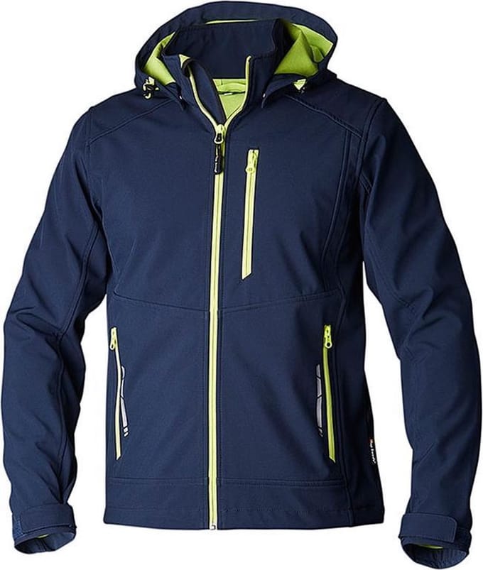 Top Swede 351 Softshell met Capuchon-Navy-M
